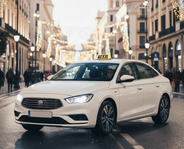 Reforzamos nuestro servicio de taxi en Navidad en Valencia, garantizando desplazamientos cómodos, seguros y puntuales durante estas fechas.