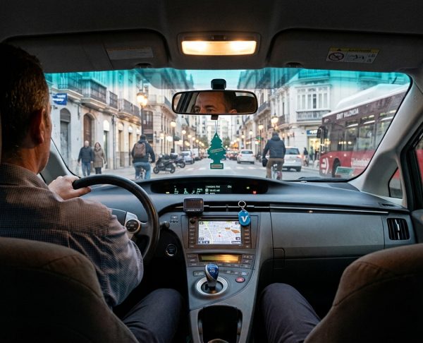 Si hay una forma de descubrir cómo se mueve una ciudad es pasar un día a bordo de un taxi y observar de cerca la movilidad en Valencia.
